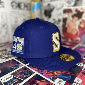 Seattle Mariners Fitted Hat Size 7